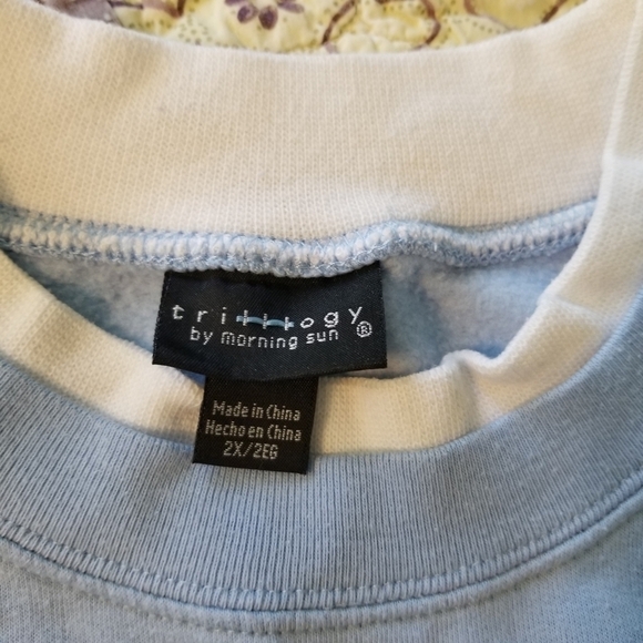 Trillogy Snowman Sweatshirt, sz 2X - Picture 4 of 8